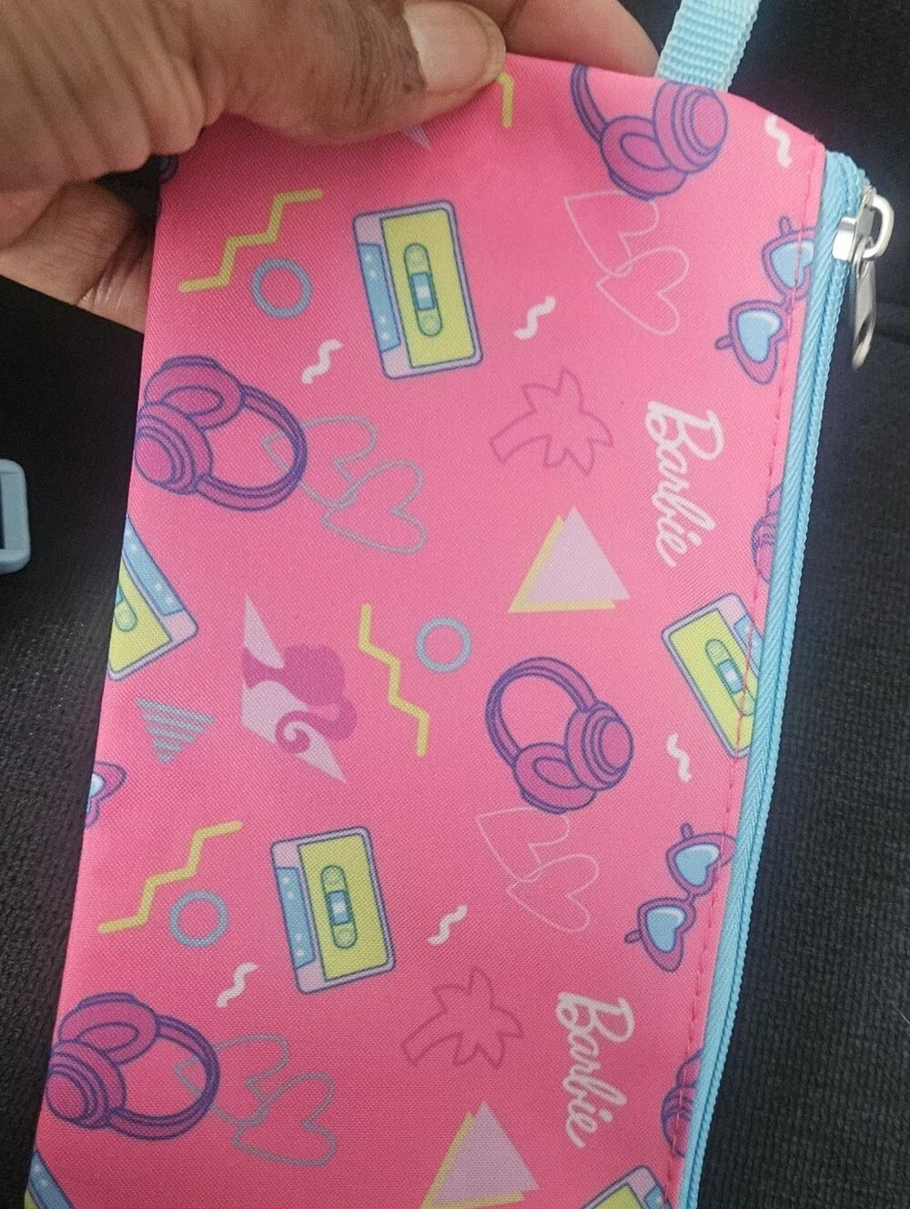 Barbie Pink Kids Lunch Bag Set with Matching Bottle and Pencil Case